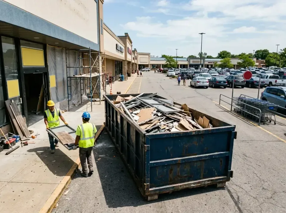 retail-store-renovation-debris-003 — frequently asked questions, Roll-off Dumpster Rentals in Athens, AL